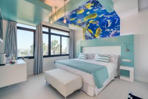 Double Room with Garden View room in Hotel Acuario Boutique