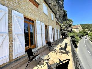 Maisons de vacances Grande maison avec piscine sous les falaises de La Roque Gageac : photos des chambres