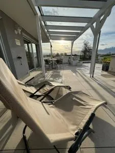 WOW Schickes Penthouse bei Bregenz Dornbirn - 卢斯特瑙