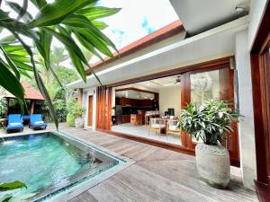 2BR Canggu Tropical Escape Villa 5Mins to Finns