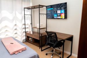 Temporada - Kit Studio Ipê Rosa- 121 - Sudoeste- Melhor Custo Benefício - Até 4 pessoas