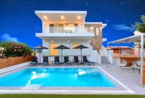 Luminosa Luxus Villa - Asprouliánoi