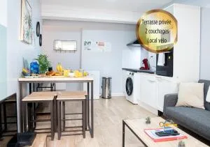 Au soleil levant*terrasse*Local à vélo*oc keys - Fendeille