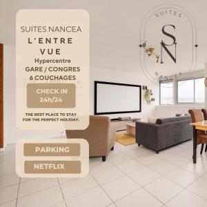 L 'entre Vue - Nancy Gare Congrès - 6 Pers - Parking - 3hvězdičkové hotely ve městě Nancy