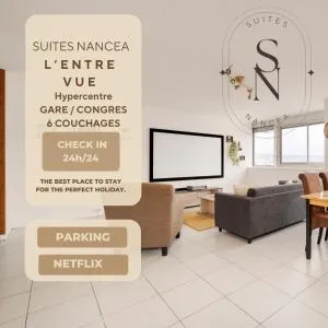 L 'entre Vue - Nancy Gare Congrès - 6 Pers - Parking - 旺德夫尔莱南锡