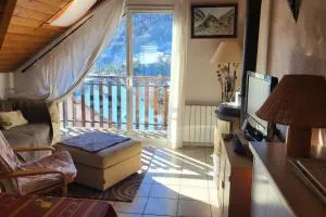 Charming duplex of 40m2 with view on the valley - Forville