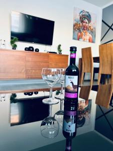 Apartament Solna 38 centrum miasta z podziemnym garażem