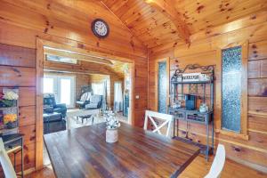 Cabin with Deck and Mountain Views Near Gatlinburg!
