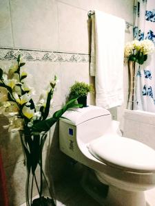 Habitación vista al mar en apartamento compartido