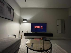 AM Home - living room with one bedroom 7