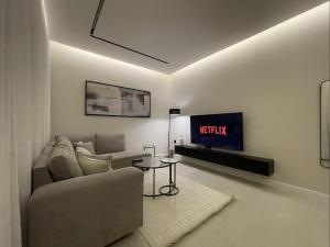 AM Home - living room with one bedroom 7