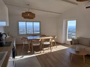 Appartement panoramique, clim, terrasse, 6 personnes - Saint-Saturnin-de-Lucian