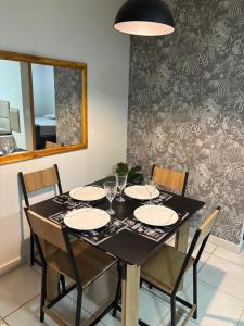 2 bedrooms with heated swimming pool Brasilia