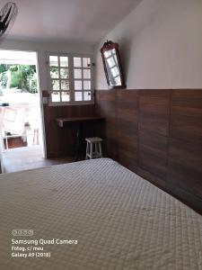 Casa Pé na Areia na praia da Enseada em Ubatuba