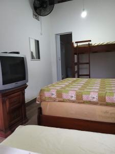 Casa Pé na Areia na praia da Enseada em Ubatuba