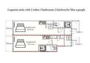 Apartment Shinjuku 2UNITS 2223