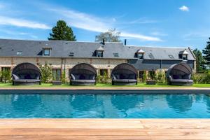 Maisons de vacances Maison du Haras Norman house near Deauville : photos des chambres