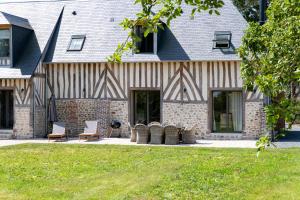 Maisons de vacances Maison du Haras Norman house near Deauville : photos des chambres