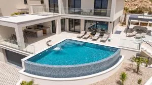 Seaview Villa Libero with spa zone, pool, billiard - Bajnice