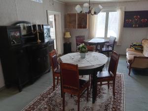 Huoneita Pyrrön pirtissä