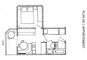 Appartements F2 Grand Confort en face du telecabine : photos des chambres