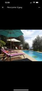 Belle villa avec piscine proche monaco - 博索莱伊