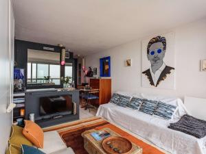 Studio en front de mer avec piscine et Wi-Fi à Biarritz - FR-1-3-621