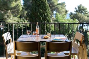 Appart'hotels La Residence du Bailli : Appartement (4 Adultes) - Étage Supérieur - Balcon - Vue sur Jardin 