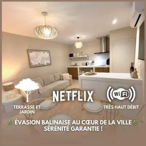 Bali Room - Espace Zen au cœur de la ville ! - 洛特河畔的维伦纽夫