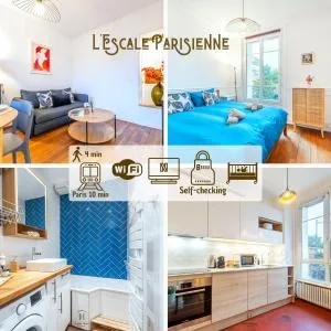 L'Escale Parisienne Charmant T2 proche métro et Paris - Pantin
