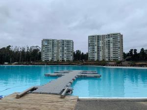 Hermoso Depto full equipado 2D y 2B vista al Mar, Laguna y Dunas