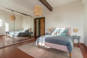 Villas Bastide 500m2 Bastide - Piscine, Vue Pyrenees a 180 : photos des chambres