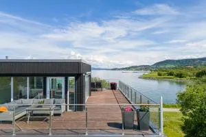Exclusive penthouse, Three bedroom, 6 guests, Roof terrace, Private parking - Trondheim - Austrått