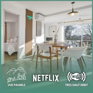 Appartements Le Nordique II - Jolie vue - Clim - Netflix : photos des chambres
