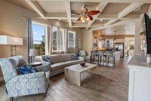 Pisces Rising | Oceanview Home with Pool & Hot Tub | Cupola | Balconies