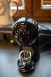 Dřevěný romantický srub v Krušných horách