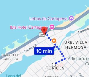 Beautiful view in Cartagena