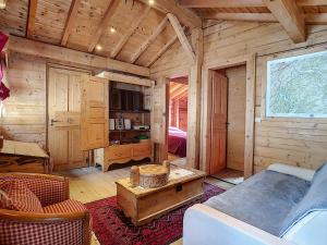 Chalet spacieux 8 pers, La Clusaz avec cheminée, parking - FR-1-818-10
