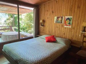 Cabaña Grande - Acceso directo a playa lago Caburgua y cancha de tenis - direct access Beach in Caburgua Lake and tenis court