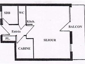 Appartements Studio cosy a La Clusaz pour 5 pers avec parking et WiFi - FR-1-818-34 : Studio