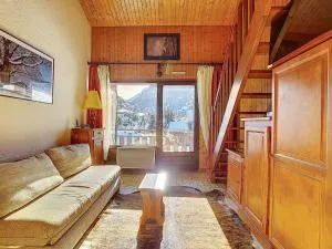 Duplex cosy à La Clusaz, 6 pers, avec balcon, wifi et parking - FR-1-818-63 - Manigod