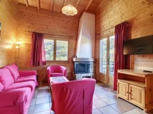 Demi-chalet à La Clusaz, 6 pers, cheminée, parking, wifi - FR-1-818-100 - 拉格利塔兹