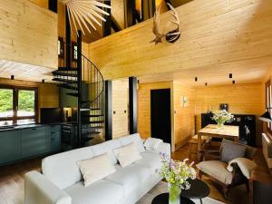 Chalet moderne avec cheminée et animaux bienvenus proche de Gérardmer - FR-1-589-778