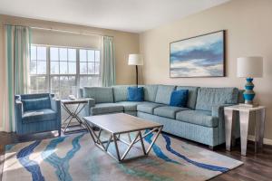 Two-Bedroom Suite with Sofa Bed room in Hilton Grand Vacations at SeaWorld