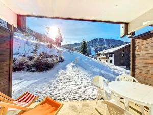 Appartements Studio cosy La Clusaz, animaux admis, parking, 4 pers - FR-1-818-92 : photos des chambres