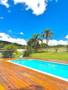Sítio com piscina e lago - 圣布兰卡