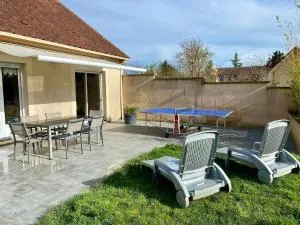 Maison 3 chb-billard-wifi-jardin-canoë - Buzançais