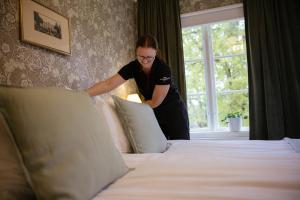 Double Room with Lake View room in Asa Herrgård