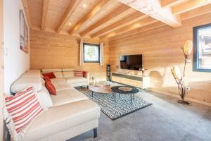 Chalets Chalet L-Echappee Belle, luxury with spa and sauna : photos des chambres