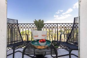 2 chambres, balcons, vue imprenable, climatisation - PALACE BLEU